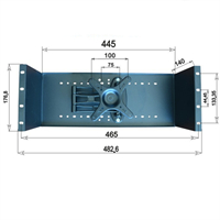 Rackmount Bracket for Displayer