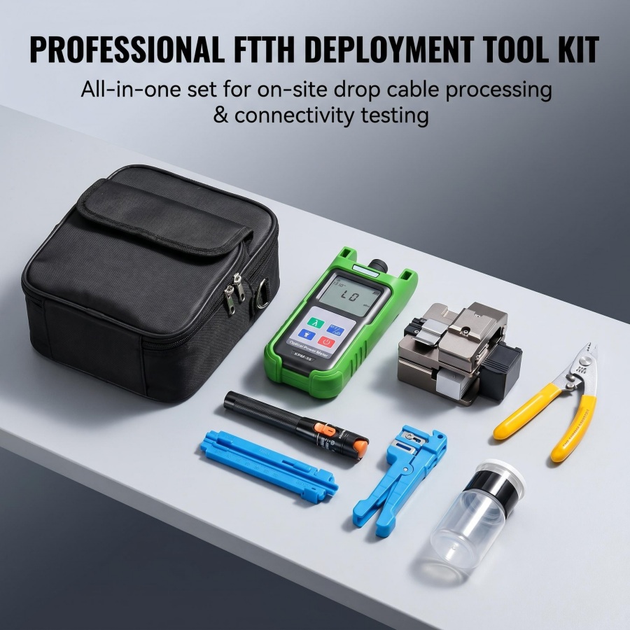FTTH Deployment Tools and Testing Solution