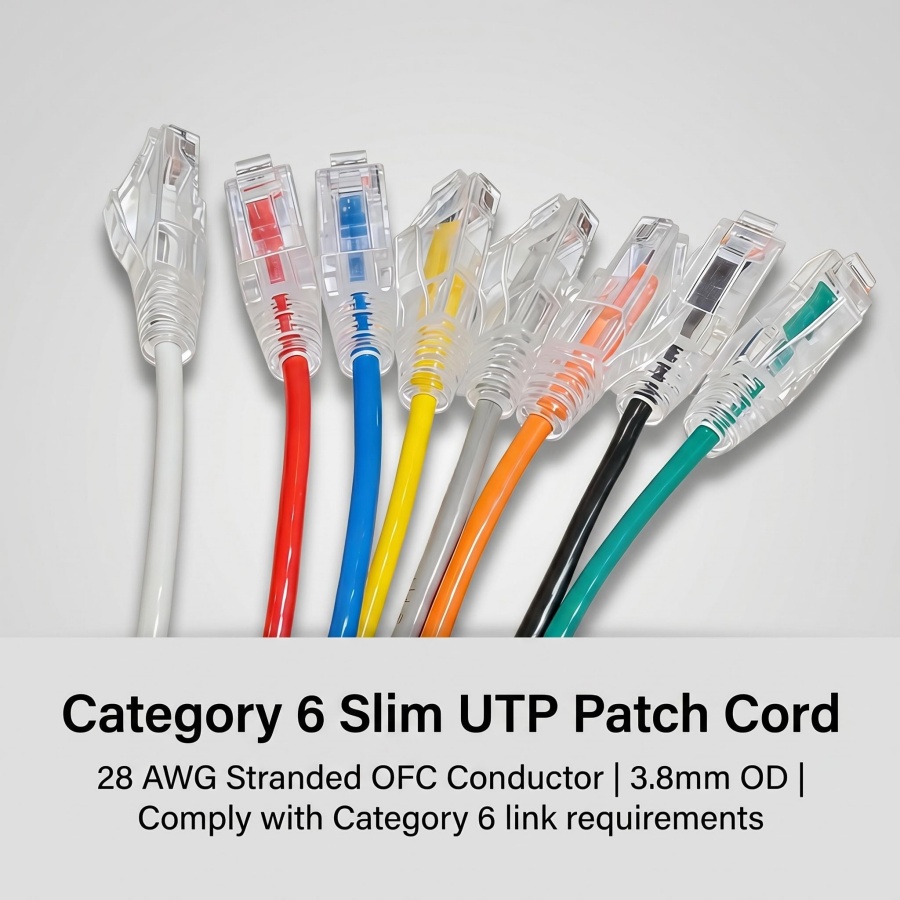 CAT 6 Slim UTP Patch Cord