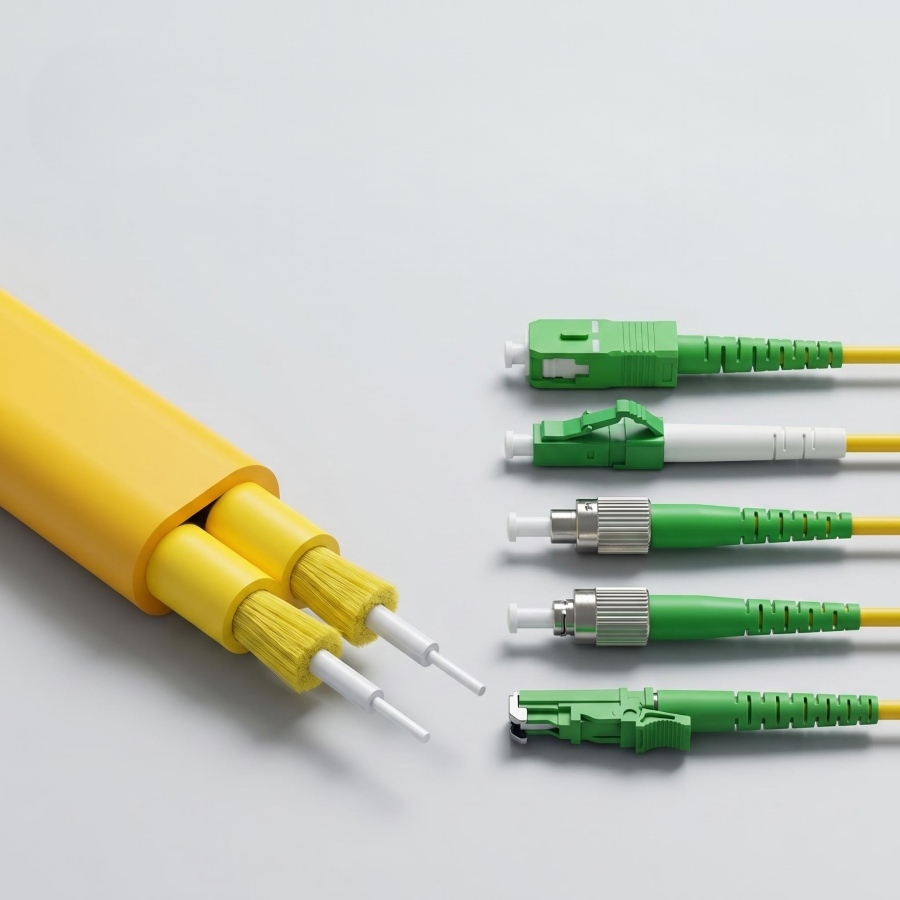 Double-layer Duplex Patch Cords