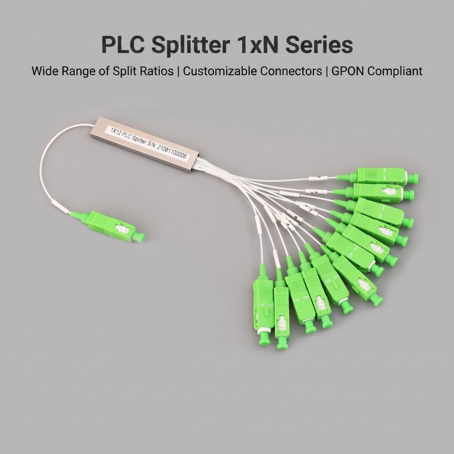 PLC Splitters 1xN Series