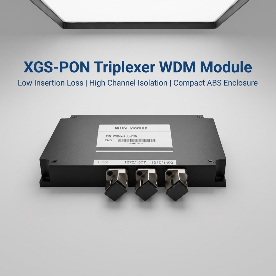 XGS-PON Triplexer WDM Module