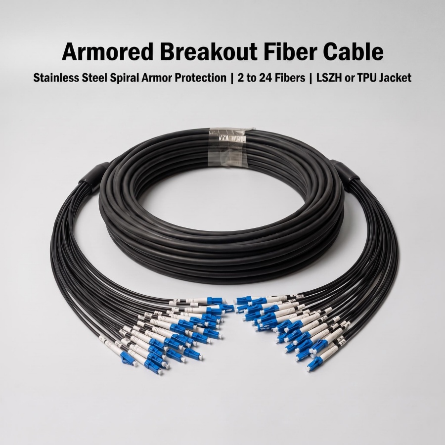 Armored Breakout Cable