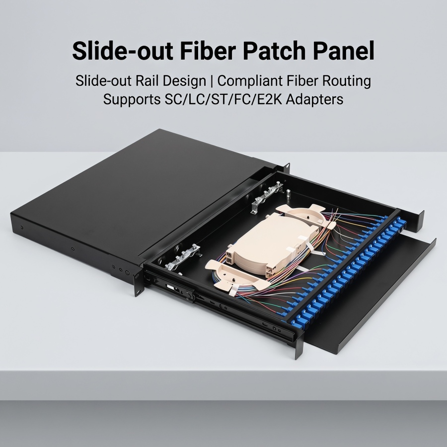 Slide-out Fiber Patch Panel