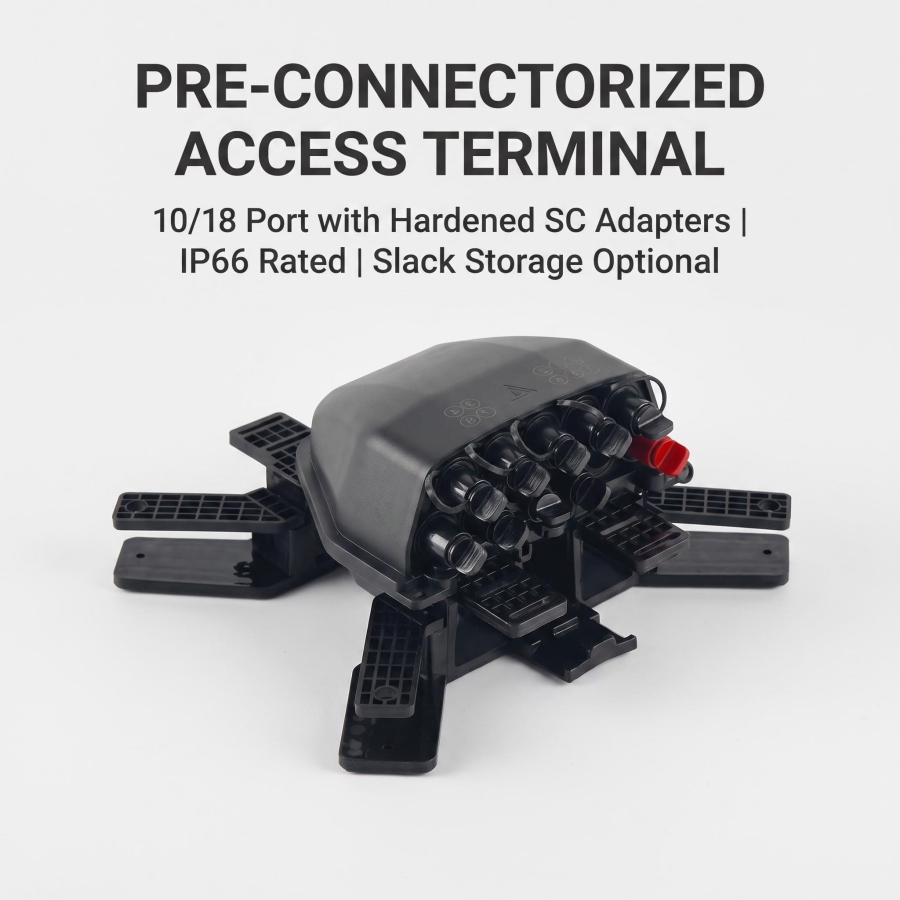 Pre-Connectorized Access Terminal