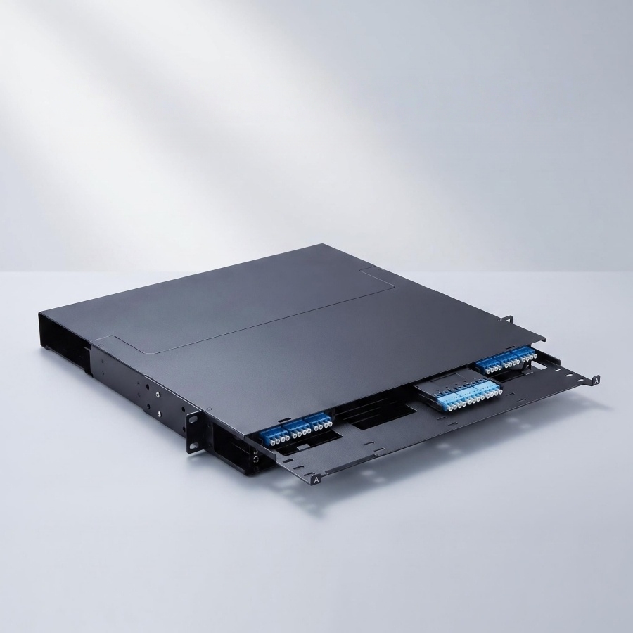 Slide-out UHD MPO-LC Patch Panel