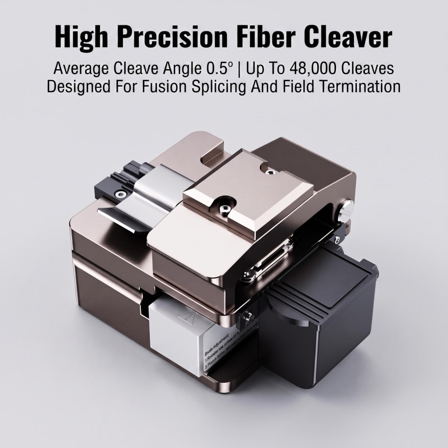 High Precision Fiber Optic Cleaver