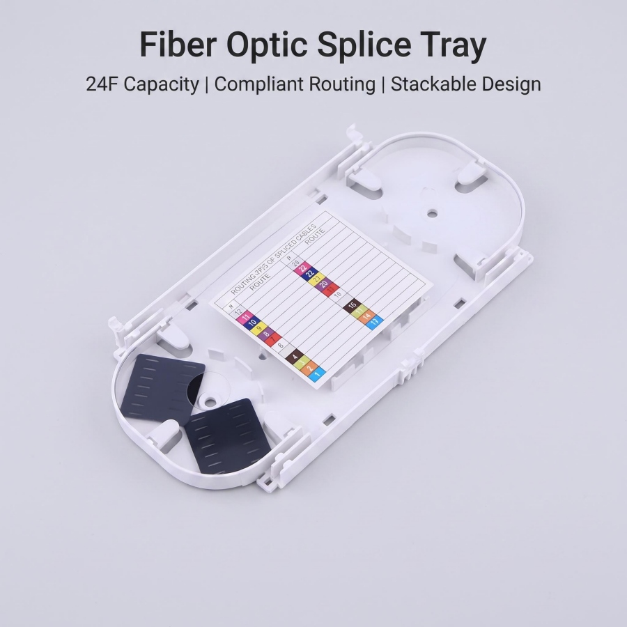 Fiber Optic Splice Tray