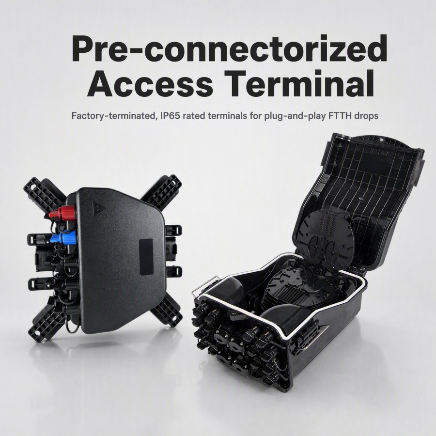 Pre-Connectorized Access Terminal