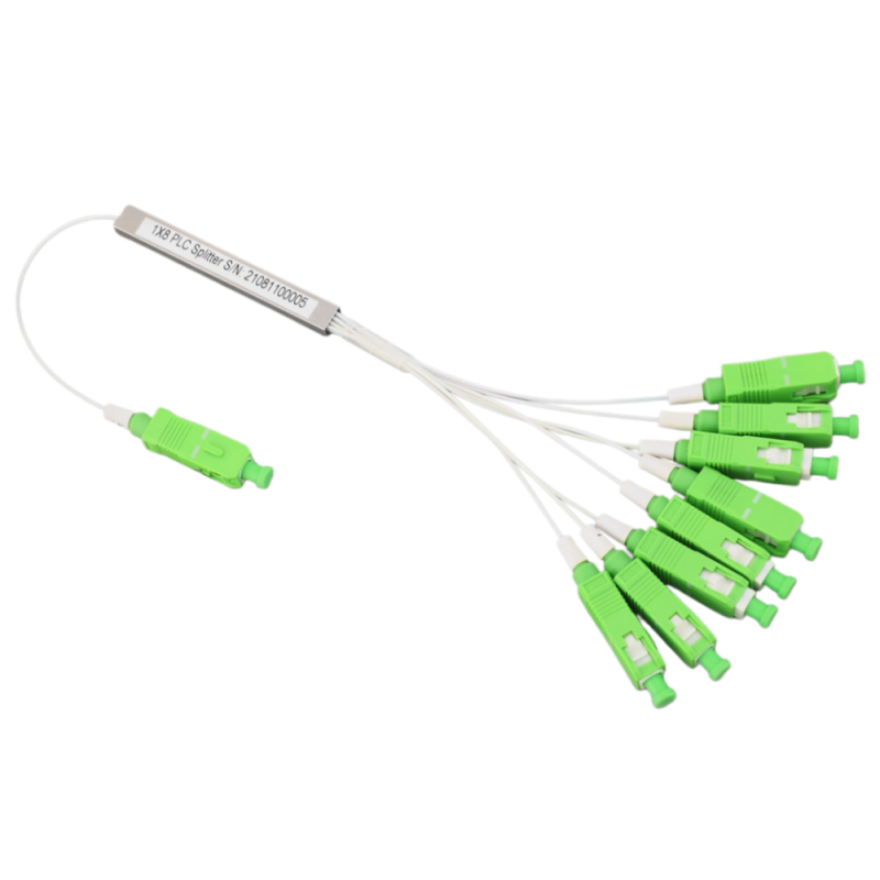 Mini steel tube PLC splitter